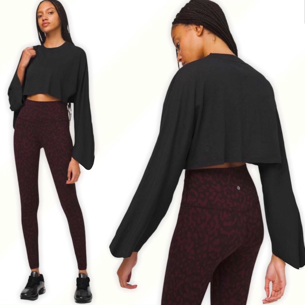 lululemon Cropped Long Sleeve